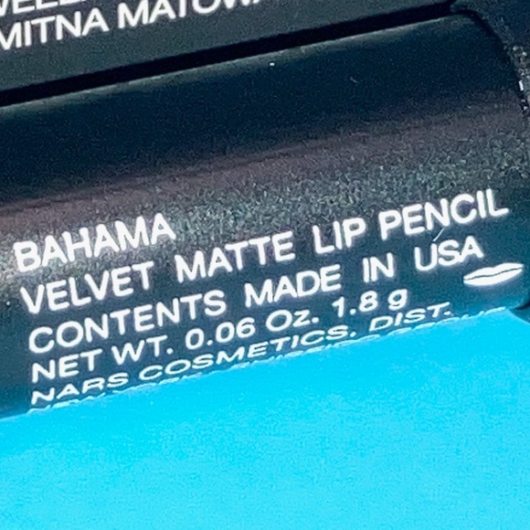 ๐ $28 - BAHAMA Nars Velvet Matte Lip Pencil Crayon .06 oz Rare HTF - Picture 11 of 13